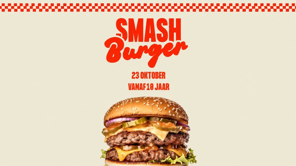 Smashburgers maken tijdens kookworkshop in Oud-Beijerland