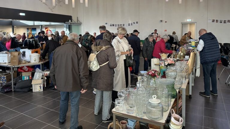 Wintermarkt in Carnisse haven — Rommel- en vlooienmarkt in Oud-Beijerland